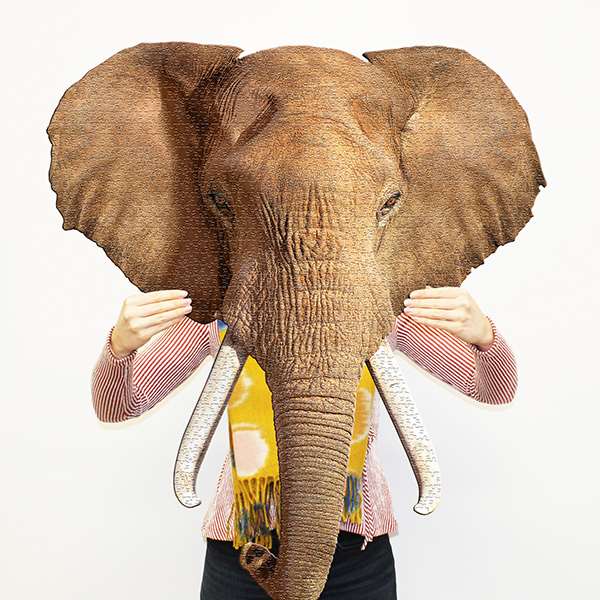 GIANT ANIMALS JIGSAW - ELEPHANT - 700 PIECE